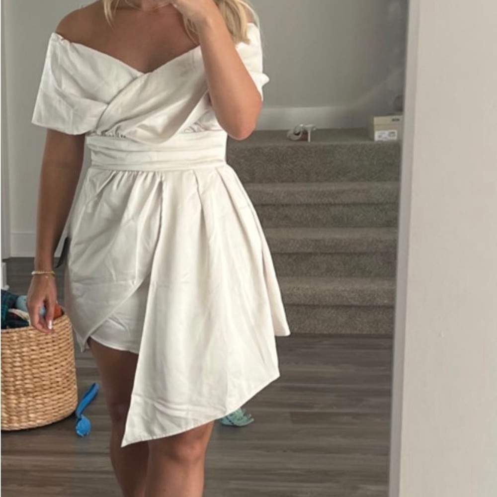 Lulus Cream Dress
